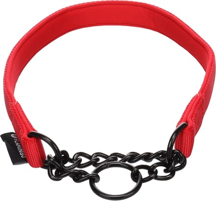 Flamingo - Hond Anti-trek halsband Trero Rood L 44-55cm 20mm