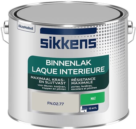 Sikkens - Binnenlak Mat - Fn.02.77 - Mengverf - 2,5 L