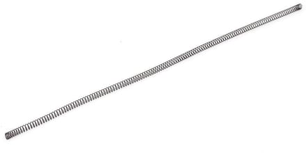 Zwarte Drukveer van Mangaanstaal - 0,4 mm x 5 mm x 305 mm