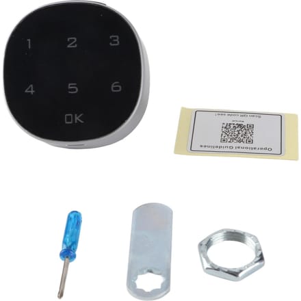 Digitale Zinklegering Code Combinatie Cam Kabinet Handig Wachtwoord Veiligheidsslot white