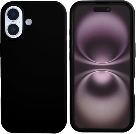Rixus Soft TPU Phone Case For iPhone 17 Black