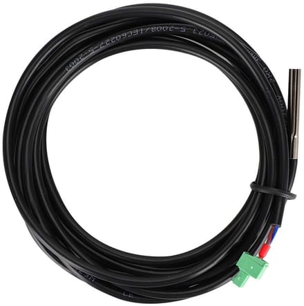 Temperatuursensor - NTC Thermistor - Accurate Metingen - Hoge Stabiliteit - 47K Ohm - Zwart