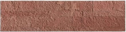 Zelfklevende Steenstrip - Natuursteen - Rood - Reliëf - 60x15cm