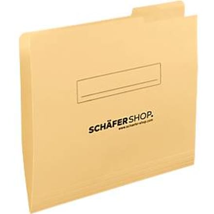 Schäfer Shop Select  inlegmap, A4, karton, tab rechts