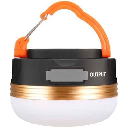 LED's Kampeerlantaarn USB Oplaadbare Kampeerlamp Mini Zaklamp met Magnetische Basis 3 Lichtstanden wit