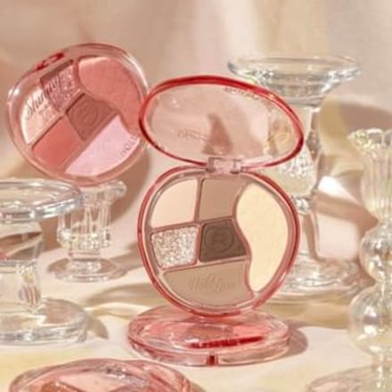 HOLD LIVE - Pink Mist Pervading Compreshensive Powder Palette - 4 Type #H01 - 14.8g