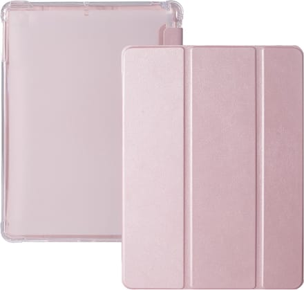Frost Smart Case - Geschikt voor iPad Pro 11 inch Hoes - Roze Goud