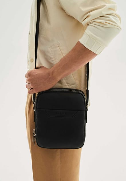 Sac noir pour homme