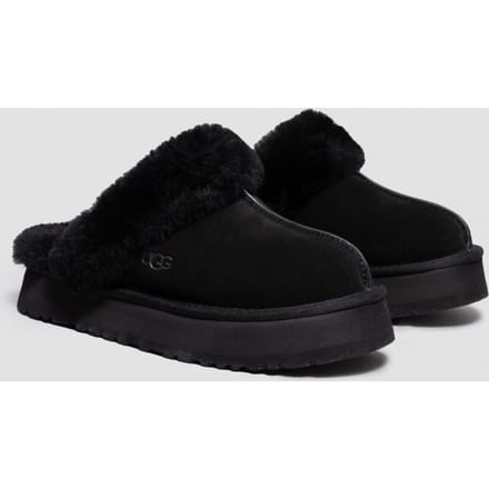 UGG® Disquette for Women in Black, Size 4, Suede/Polyester