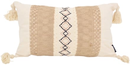 NOVÉE Sierkussen iza jute | 30 x 50 cm | katoen/jute