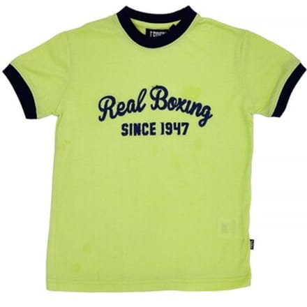 T-shirt Korte Mouw Leone 1947 Boy Short Sleeves Real Boxing