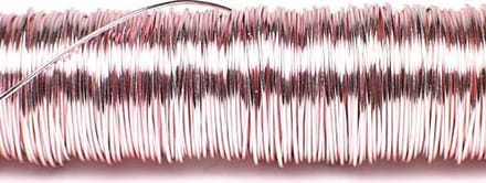 Wikkeldraad Rosé | 0,50mm x 50 meter | 100 gram