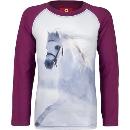 Kinder-T-shirt met lange mouwen Red Horse Pixel FW23