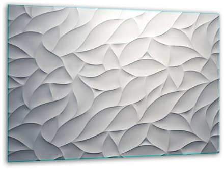 TMK ArtDeko Serie - Glazen Snijplank - 40x30 cm - Veilig - Antislip
