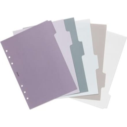 Filofax tabbladen, formaat pocket - norfolk