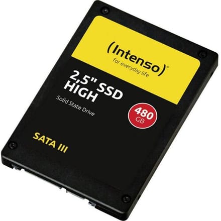 (Intenso) 2.5inch SSD SATA III HIGH - Interne SSD - 2.5inch - SATA III - 480GB (3813450)