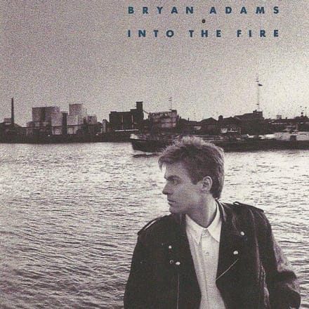 CD BRYAN ADAMS Into The Fire AMCD3907 AM Records 1987 Japan Rock Gebruikt black