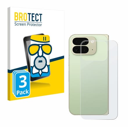 BROTECT - Screenprotector voor Google Pixel 10 Pro Fold (Achterkant) - Folie Beschermfolie Beschermglas matte 3 Stuks