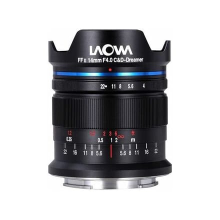 LAOWA 14mm f/4 FF RL Zero-D  Sony FE-vatting