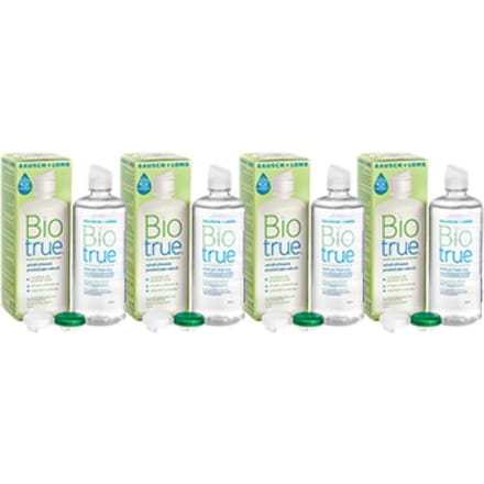 Biotrue Multi-Purpose 4 x 300 ml met lenzendoosjes