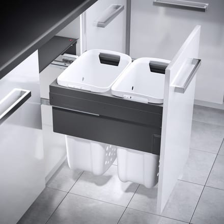 Hailo Laundry Carrier afvalsysteem 50 - 66 liter