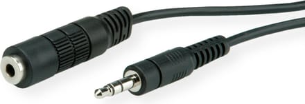 ROLINE 3,5mm verlengkabel M/F, 5 m