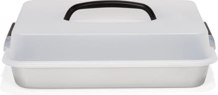 Patisse Bakvorm Silver Top Met Draagdeksel 35 x 24 cm