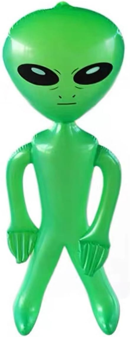 Opblaasbare Alien Decoratie voor Halloween Feest - 85Cm Groot Speelgoed