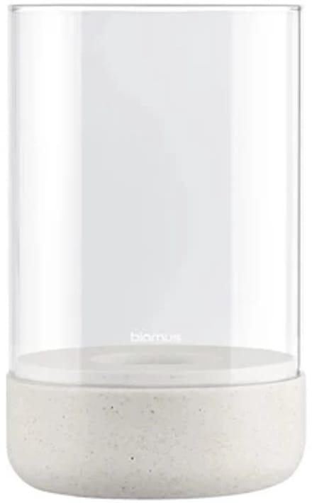 Blomus Calma theelichthouder D12cm H20cm moonbeam