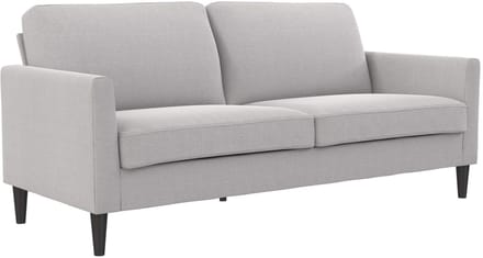 Winston-Sofa 3-zits - Lichtgrijs Linnen