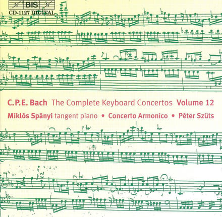 Miklós Spányi, Concerto Armonico - C.P.E. Bach: Keyboard Concertos Vol.12 (CD)