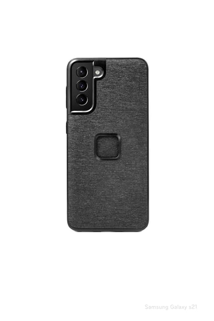 Peak Design - Mobile Everyday Fabric Case Samsung Galaxy S21 - Charcoal