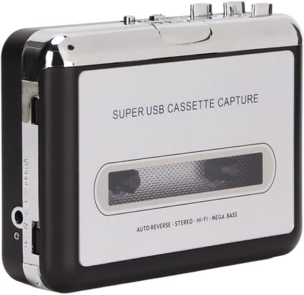 MKSS® Cassette Speler - Walkman - Grijs en Zwart