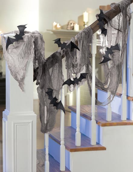 "Vleermuis laken decoratie - Feestdecoratievoorwerp - One size"