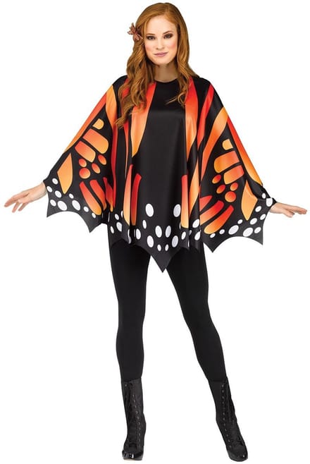 Vlinder Poncho - Carnavalskostuum
