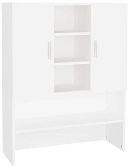 Wastmachine kast 70.5x25.5x90 cm - Wit