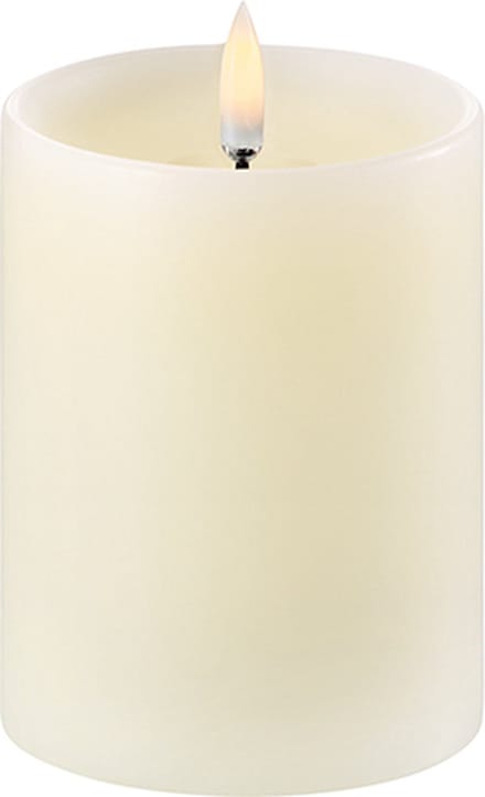 Uyuni Led Rustieke Kaars Ivory- 10CM