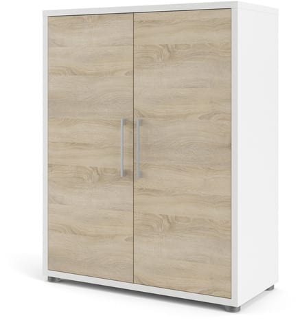 Giga Living Boekenkast Prima - Wit - 90x110x45cm