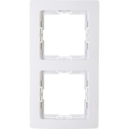 Kopp Paris Afdekraam - 2 Voudig - 150 x 83 x 10 mm - Arctic Wit
