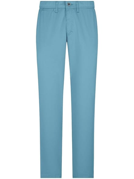 Flatfrontbroek model Garvey Van CLUB OF COMFORT turquoise