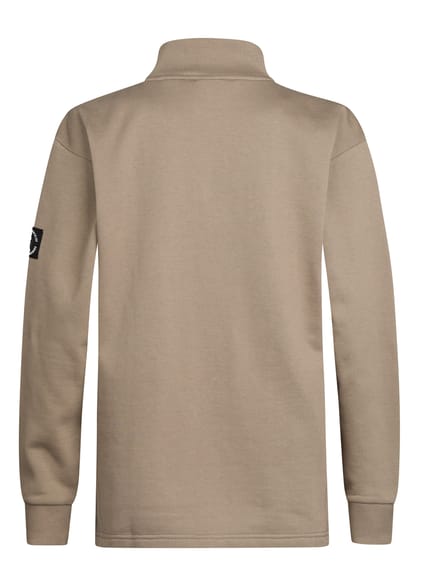 Petrol Industries - Jongens Half-Zip Sweater Skagit - Bruin