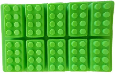 EIZOOK Bouwstenen vorm - Chocolade - Cake - Fondant -Lego