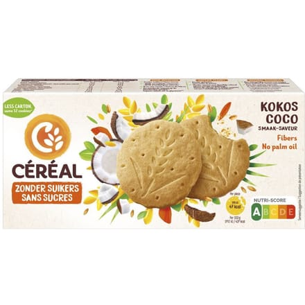 Céréal Kokoskoekjes - 132 gr