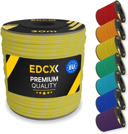 Sterk 4mm Nylon Paracord 550 Touw - 30 Meter Multi-Use Parachute Kabel