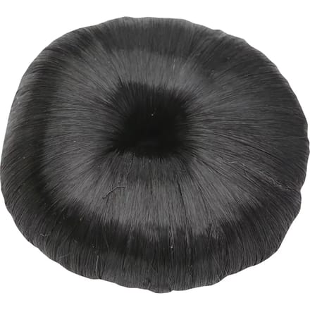 Horka - Haar Donut Deluxe - Zwart - Ø 9 cm