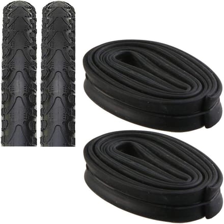 2x Banden en Binnenbanden Set 12 Inch voor Kinderwagen, Scooter en Loopfiets