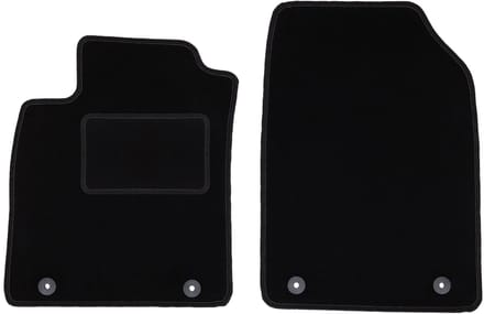 Zwarte veloursmatten voor: Opel Vectra C liftback, hatchback, sedan (2002-2008)