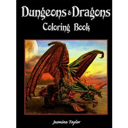 Dungeons & Dragons Coloring Book - Jasmine Taylor