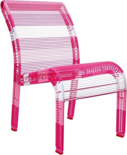 Scratch Deco Stoel Pink 42 X 30 X 53 Cm
