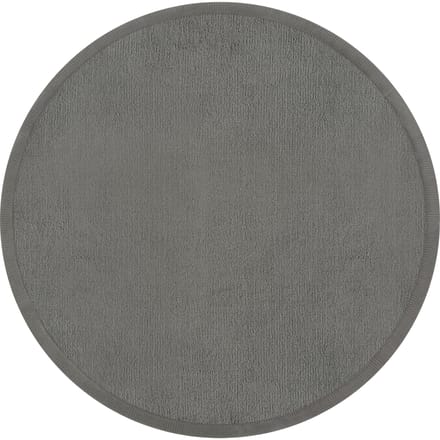 Kindertapijt wasbaar Atami grijs  80 cm rond